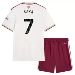 Kit De Football Arsenal Bukayo Saka 7 Enfant Third 25/26 Kit De Football Arsenal Bukayo Saka 7 Enfant Third 25/26