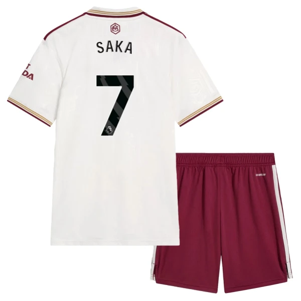 Kit De Football Arsenal Bukayo Saka 7 Enfant Third 25/26 Kit De Football Arsenal Bukayo Saka 7 Enfant Third 25/26