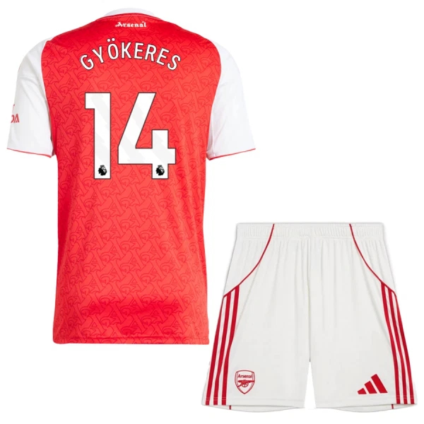 Kit De Football Arsenal Gyokeres 14 Enfant Domicile 25/26 Kit De Football Arsenal Gyokeres 14 Enfant Domicile 25/26