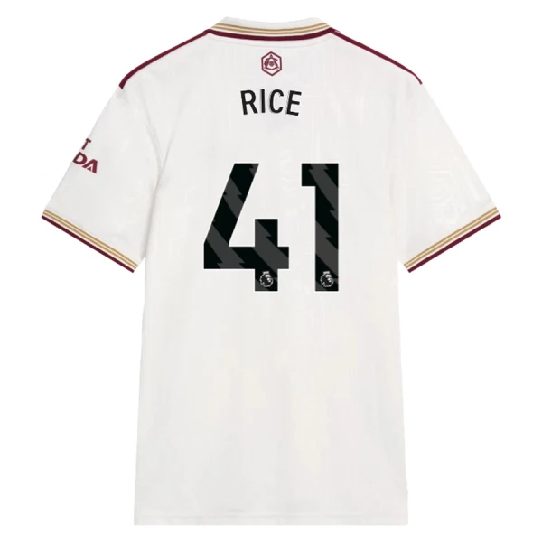 Maillot De Foot Arsenal Declan Rice 41 Third 25/26