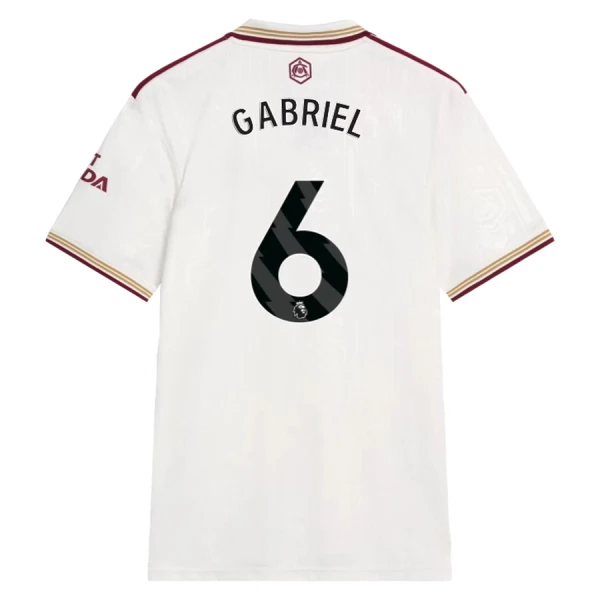 Maillot De Foot Arsenal Gabriel 6 Third 25/26 Maillot De Foot Arsenal Gabriel 6 Third 25/26