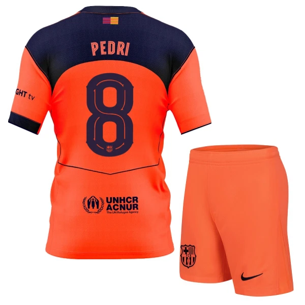Kit De Football FC Barcelone Pedri 8 Enfant Third 25/26 Kit De Football FC Barcelone Pedri 8 Enfant Third 25/26