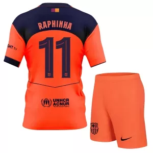 Kit De Football FC Barcelone Raphinha 11 Enfant Third 25/26