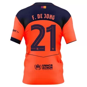 Maillot De Foot FC Barcelone Frenkie de Jong 21 Third 25/26