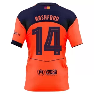 Maillot De Foot FC Barcelone Marcus Rashford 14 Third 25/26