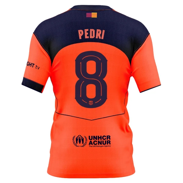 Maillot De Foot FC Barcelone Pedri 8 Third 25/26 Maillot De Foot FC Barcelone Pedri 8 Third 25/26
