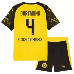 Kit De Football Borussia Dortmund Nico Schlotterbeck 4 Enfant Domicile 25/26