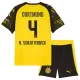 Kit De Football Borussia Dortmund Nico Schlotterbeck 4 Enfant Domicile 25/26 Kit De Football Borussia Dortmund Nico Schlotterbeck 4 Enfant Domicile 25/26