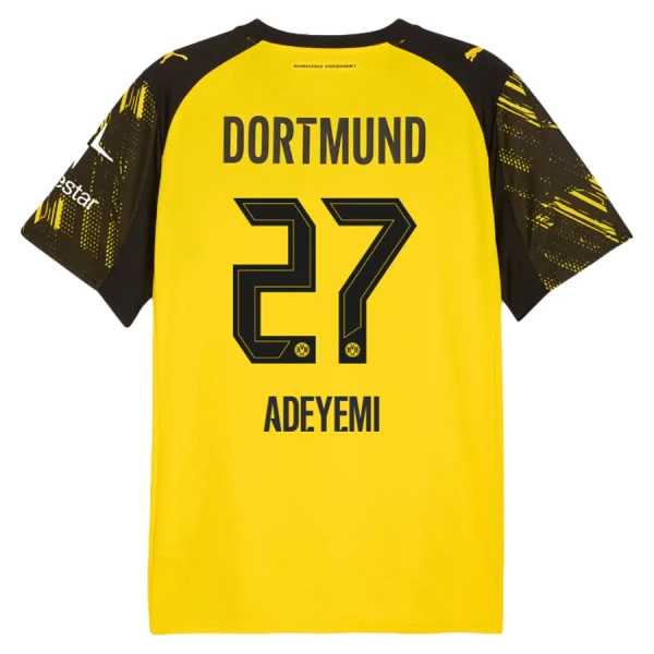 Maillot De Foot Borussia Dortmund Karim Adeyemi 27 Domicile 25/26 Maillot De Foot Borussia Dortmund Karim Adeyemi 27 Domicile 25/26