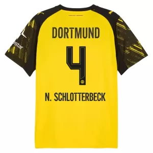 Maillot De Foot Borussia Dortmund Nico Schlotterbeck 4 Domicile 25/26