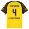 Maillot De Foot Borussia Dortmund Nico Schlotterbeck 4 Domicile 25/26