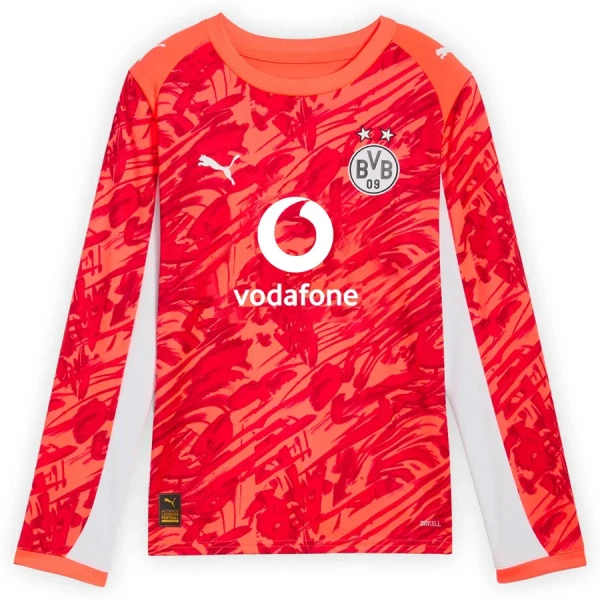 Maillot De Foot Gardien Borussia Dortmund 25/26 Manches Longues Rouge Maillot De Foot Gardien Borussia Dortmund 25/26 Manches Longues Rouge