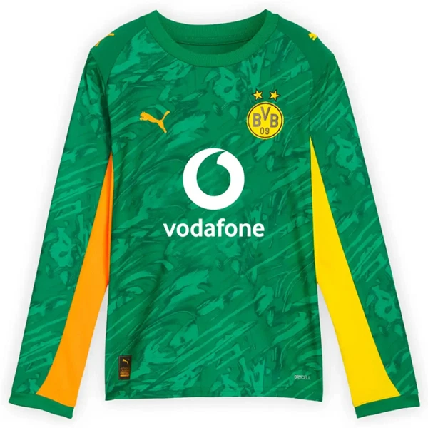 Maillot De Foot Gardien Borussia Dortmund Kobel 1 25/26 Manches Longues Vert
