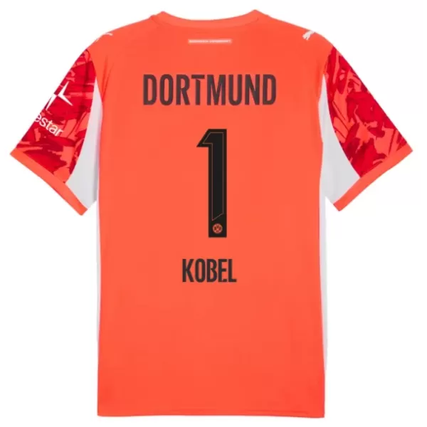 Maillot De Foot Gardien Borussia Dortmund Kobel 1 25/26 Rouge