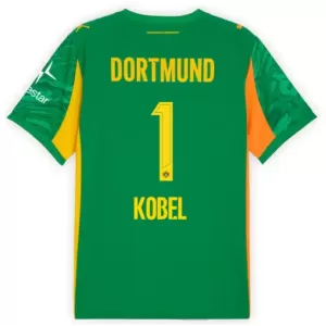 Maillot De Foot Gardien Borussia Dortmund Kobel 1 25/26 Vert