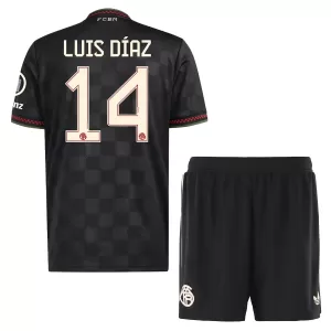 Kit De Football FC Bayern Munich Luis Díaz 14 Enfant Third 25/26