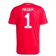 Maillot De Foot Gardien FC Bayern Munich Manuel Neuer 1 25/26 Rouge