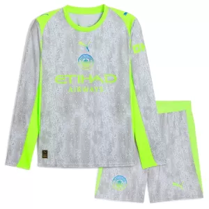 Kit De Football Manchester City Enfant Third 25/26 Manches Longues