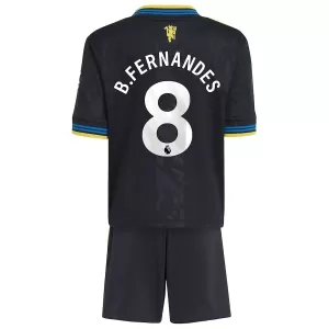 Kit De Football Manchester United Bruno Fernandes 8 Enfant Third 25/26 Kit De Football Manchester United Bruno Fernandes 8 Enfant Third 25/26