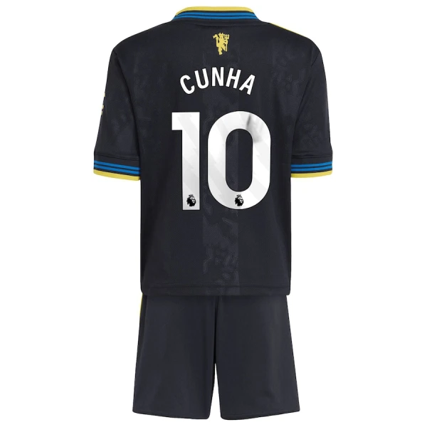 Kit De Football Manchester United Cunha 10 Enfant Third 25/26 Kit De Football Manchester United Cunha 10 Enfant Third 25/26