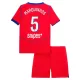 Kit De Football Paris Saint-Germain Marquinhos 5 Enfant Third 25/26 Kit De Football Paris Saint-Germain Marquinhos 5 Enfant Third 25/26