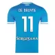 Kit De Football SSC Naples Kevin De Bruyne 11 Enfant Domicile 25/26