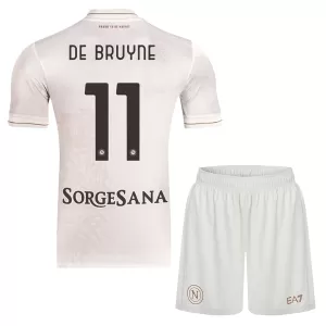 Kit De Football SSC Naples Kevin De Bruyne 11 Enfant Extérieur 25/26 Kit De Football SSC Naples Kevin De Bruyne 11 Enfant Extérieur 25/26