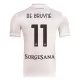 Kit De Football SSC Naples Kevin De Bruyne 11 Enfant Extérieur 25/26