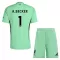 Kit De Football Gardien Liverpool Alisson Becker 1 Enfant 25/26 Vert