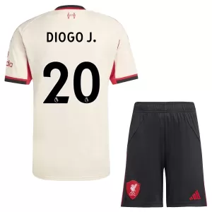 Kit De Football Liverpool Diogo Jota 20 Enfant Extérieur 25/26 Kit De Football Liverpool Diogo Jota 20 Enfant Extérieur 25/26