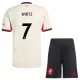 Kit De Football Liverpool Florian Wirtz 7 Enfant Extérieur 25/26 Kit De Football Liverpool Florian Wirtz 7 Enfant Extérieur 25/26