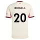 Maillot De Foot Liverpool Diogo Jota 20 Extérieur 25/26