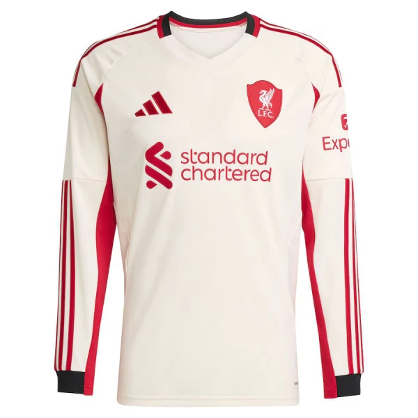 Maillot De Foot Liverpool Extérieur 25/26 Manches Longues