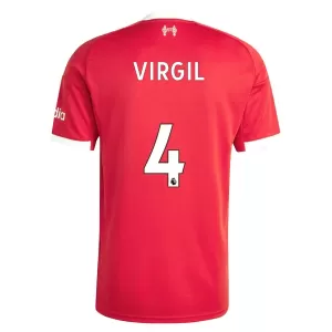 Maillot De Foot Liverpool Virgil van Dijk 4 Domicile 25/26