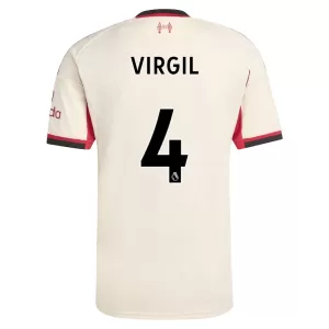 Maillot De Foot Liverpool Virgil van Dijk 4 Extérieur 25/26