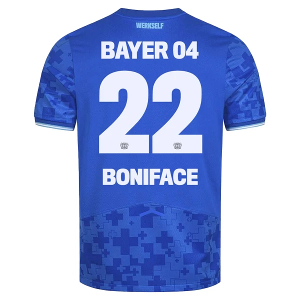 Maillot De Foot Bayer 04 Leverkusen Victor Boniface 22 Third 25/26