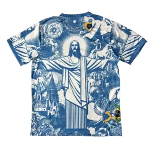 Maillot De Foot Brésil 2025 Bleu - Spécial
