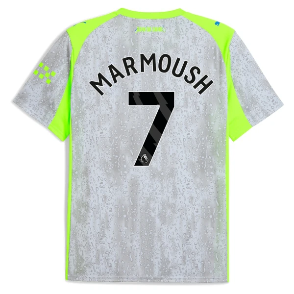 Maillot De Foot Manchester City Marmoush 7 Third 25/26 Maillot De Foot Manchester City Marmoush 7 Third 25/26