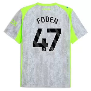 Maillot De Foot Manchester City Phil Foden 47 Third 25/26