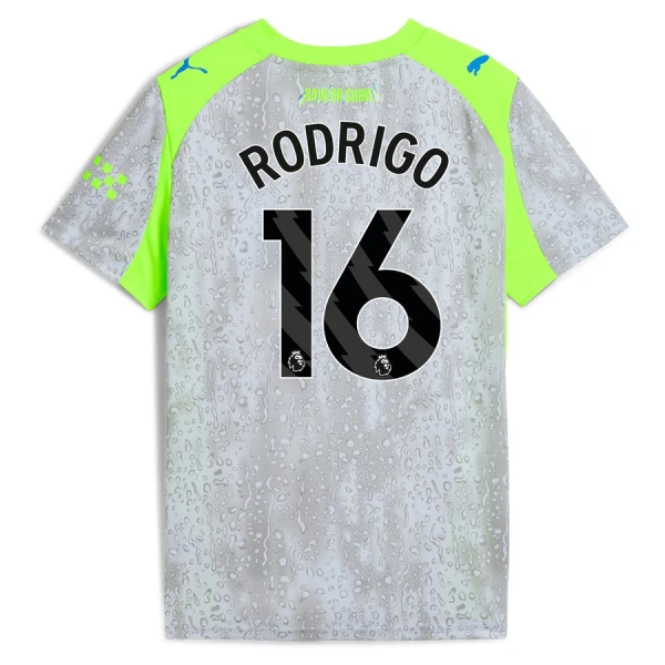 Maillot De Foot Manchester City Rodrigo Hernández 16 Third 25/26 Maillot De Foot Manchester City Rodrigo Hernández 16 Third 25/26