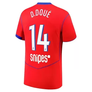Maillot De Foot Paris Saint-Germain Desire Doue 14 Third 25/26