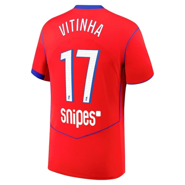 Maillot De Foot Paris Saint-Germain Vitinha 17 Third 25/26 Maillot De Foot Paris Saint-Germain Vitinha 17 Third 25/26