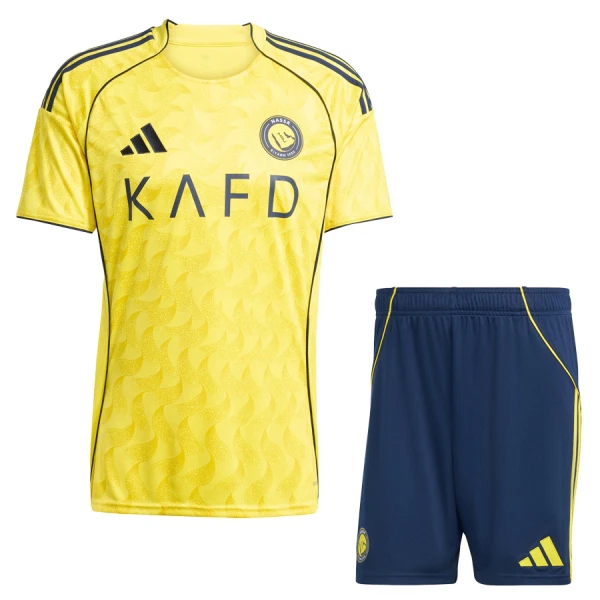 Kit De Football Al-Nassr FC Enfant Domicile 25/26 Kit De Football Al-Nassr FC Enfant Domicile 25/26