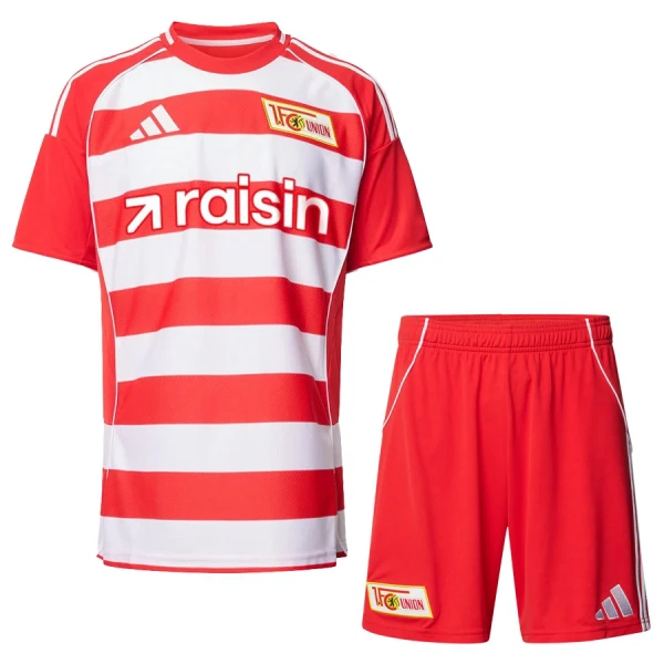 Kit De Football Union Berlin Enfant Domicile 25/26 Kit De Football Union Berlin Enfant Domicile 25/26