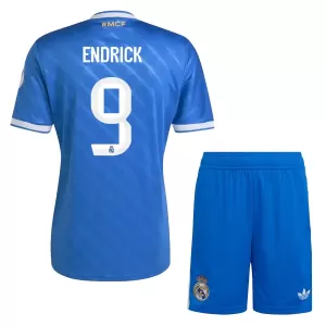 Kit De Football Real Madrid Endrick 9 Enfant Third 25/26 Kit De Football Real Madrid Endrick 9 Enfant Third 25/26