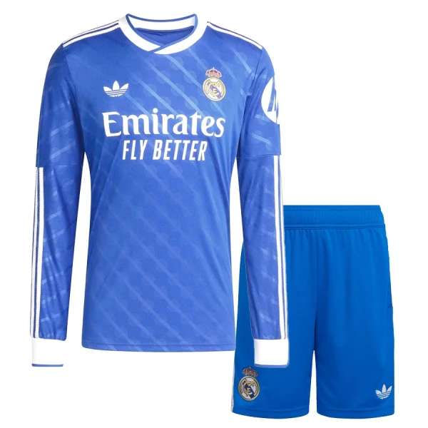 Kit De Football Real Madrid Enfant Third 25/26 Manches Longues Kit De Football Real Madrid Enfant Third 25/26 Manches Longues