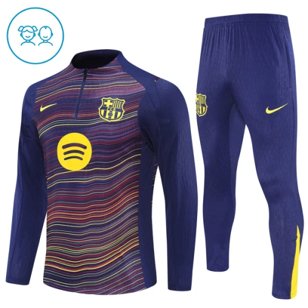 FC Barcelone Enfant Kit de Sweat-shirt d’entraînement 25/26 Navy FC Barcelone Enfant Kit de Sweat-shirt d’entraînement 25/26 Navy