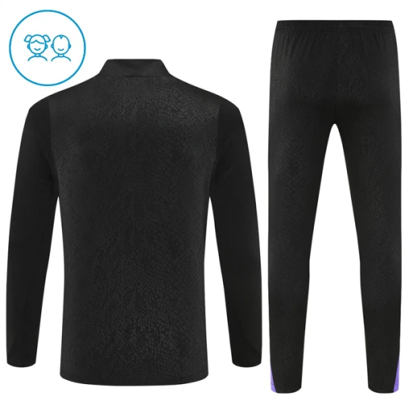 FC Barcelone Enfant Kit de Sweat-shirt d’entraînement 25/26 Noir