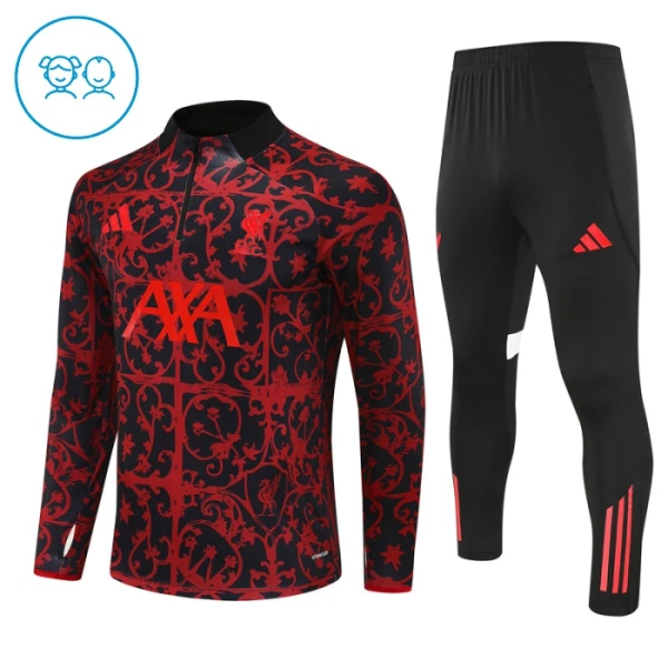 Liverpool Enfant Kit de Sweat-shirt d’entraînement 25/26 Noir Liverpool Enfant Kit de Sweat-shirt d’entraînement 25/26 Noir
