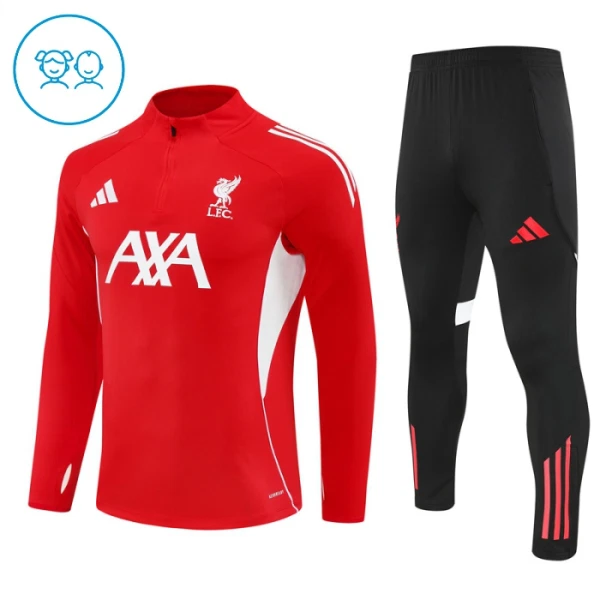 Liverpool Enfant Kit de Sweat-shirt d’entraînement 25/26 Rouge